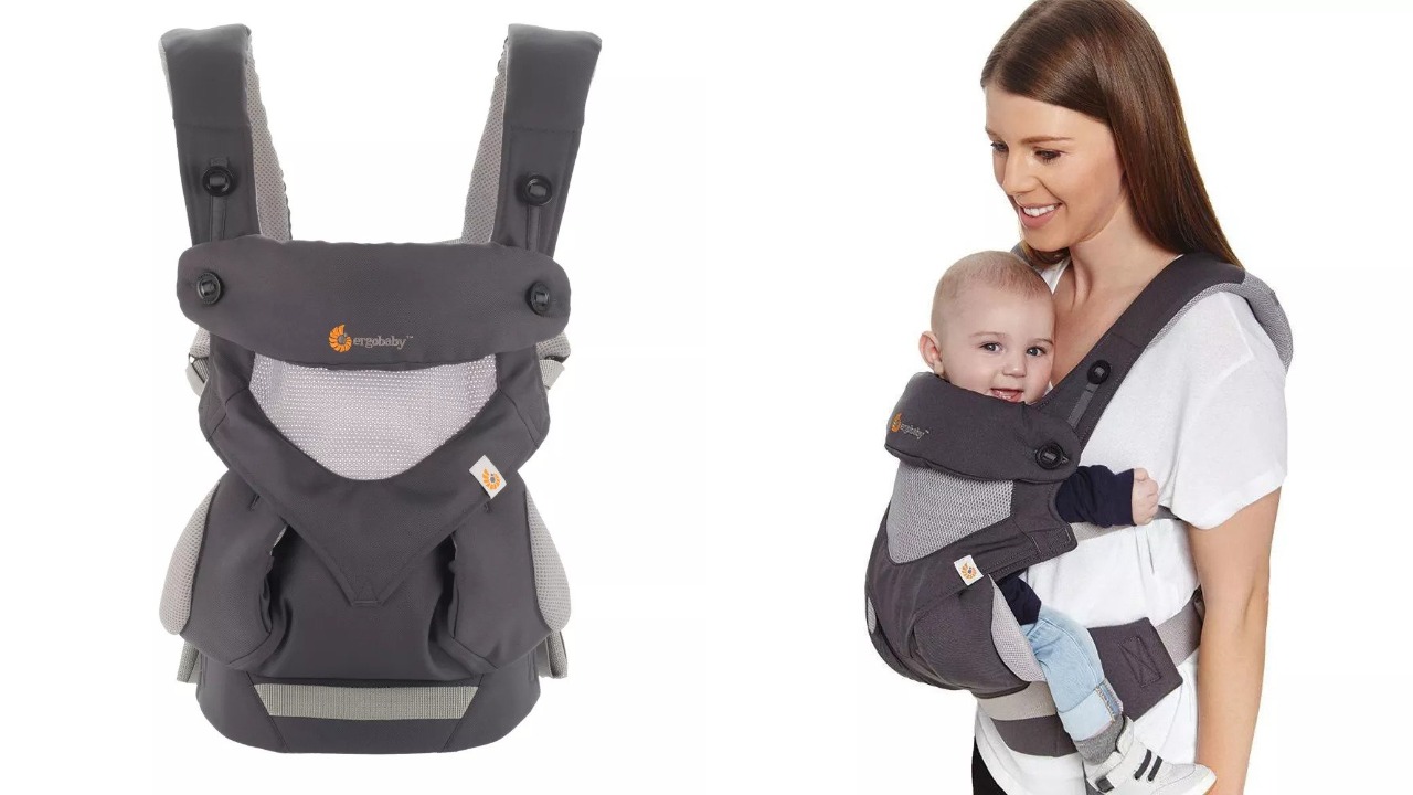 Ergobaby 360 All Carry Positions Ergonomic Cool Air Mesh Baby Carrier Review