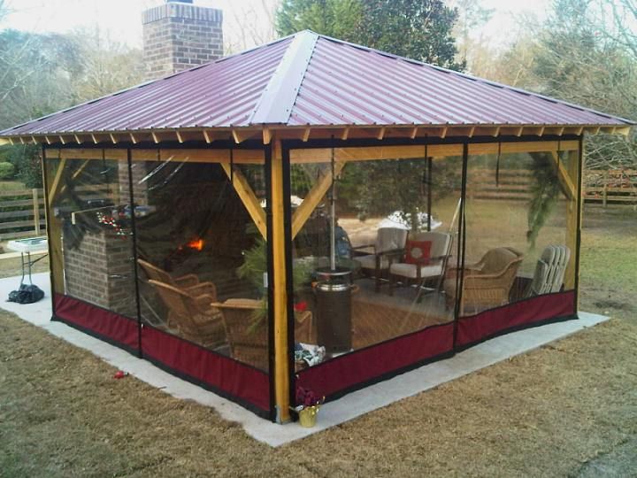 Gazebos and Verandas Decoration