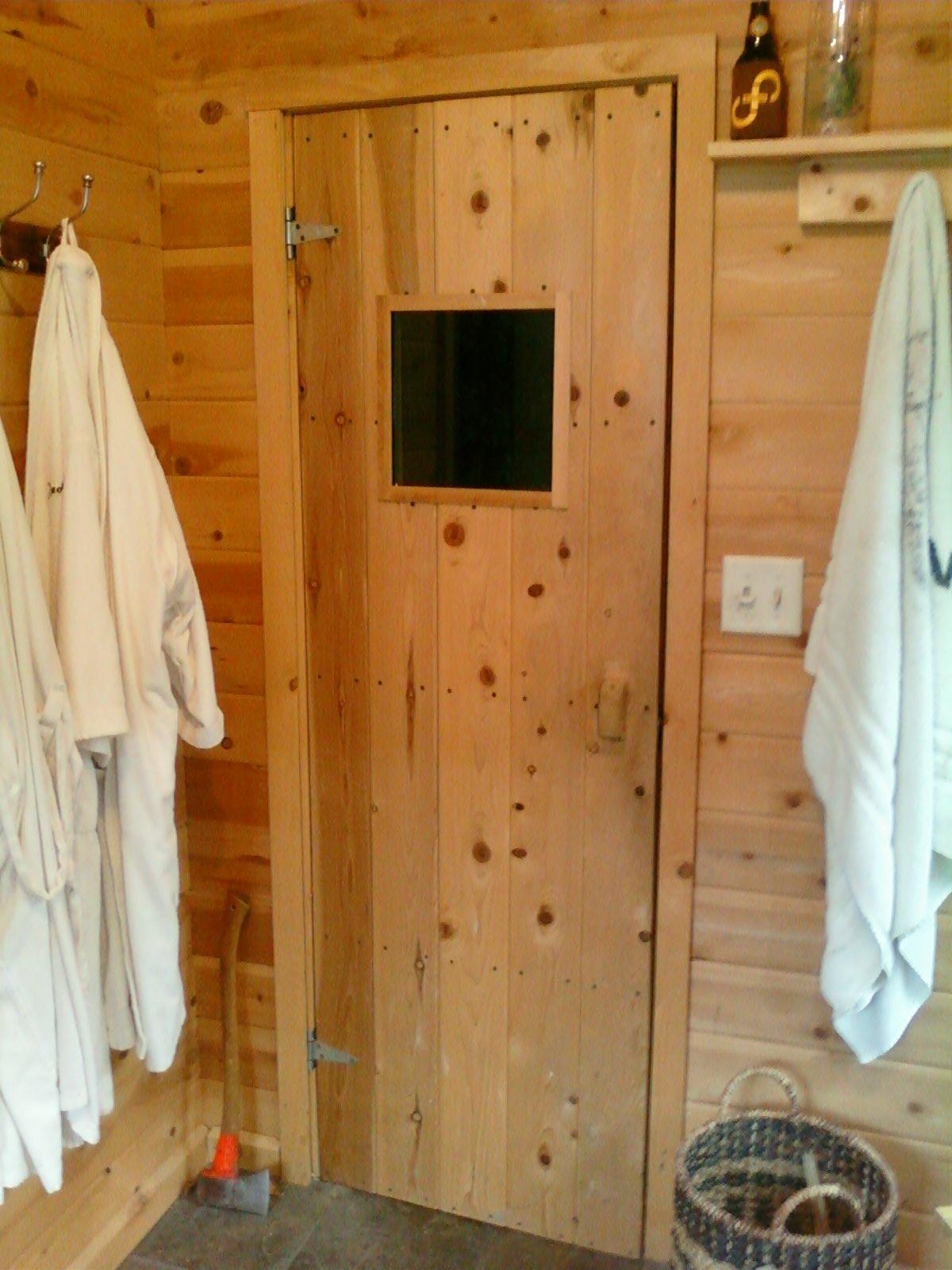 Wooden Doors for Sauna