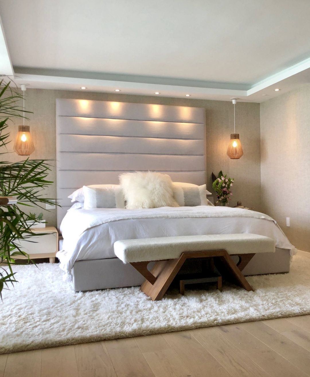 Beige Bedroom Design