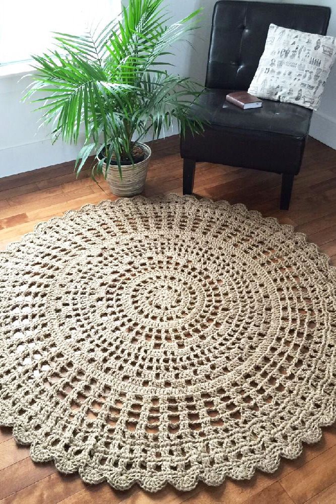 How to Make Crochet Rug