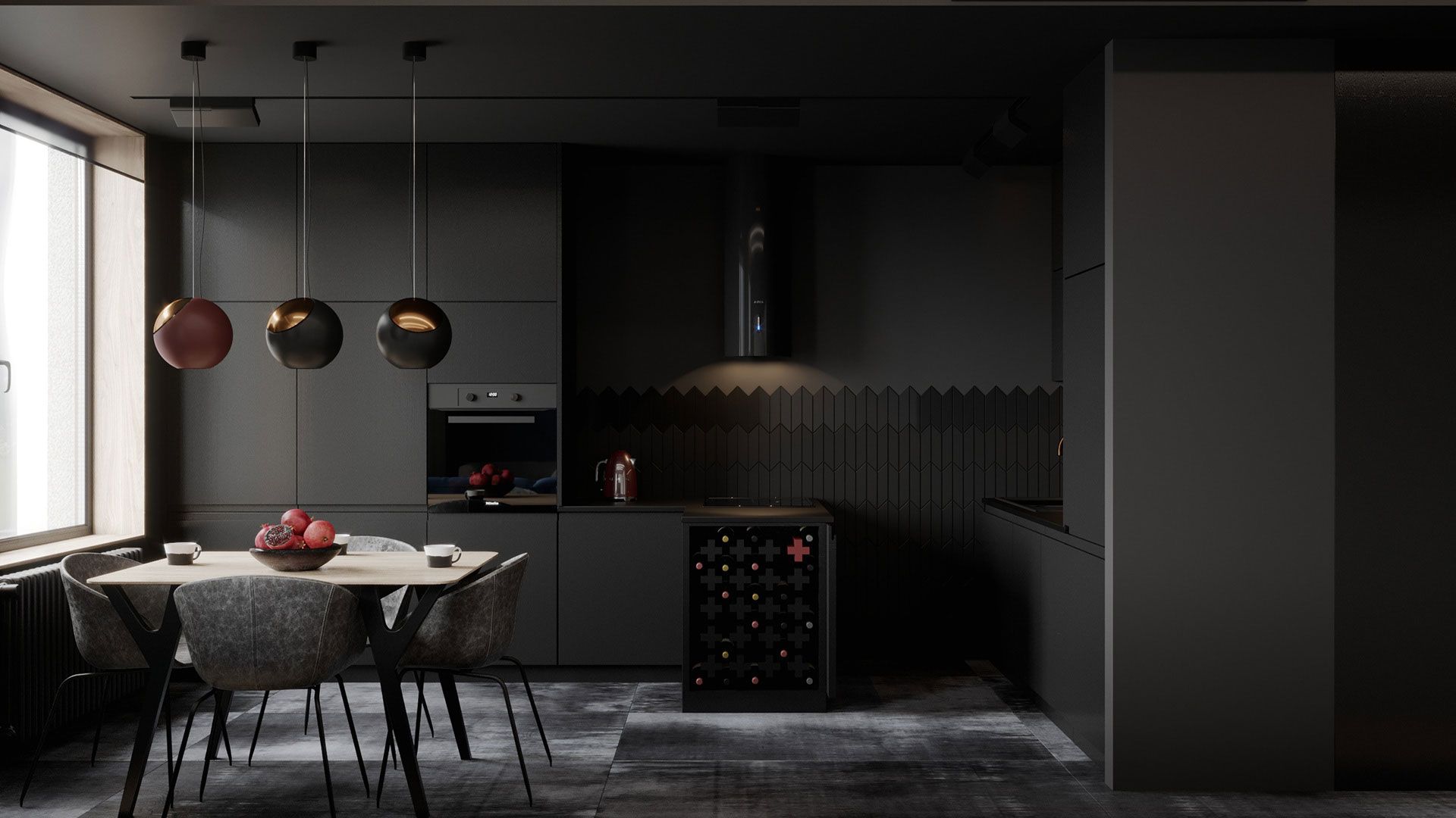 Black Kitchen Designs