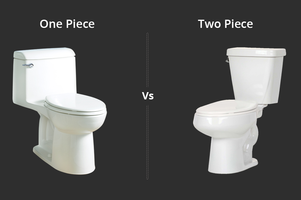 One-Piece vs. Two-Piece Toilet