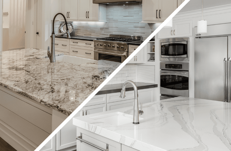 Marble Countertops Granite, Which Is Better Granite Or Quartz Marble Countertops