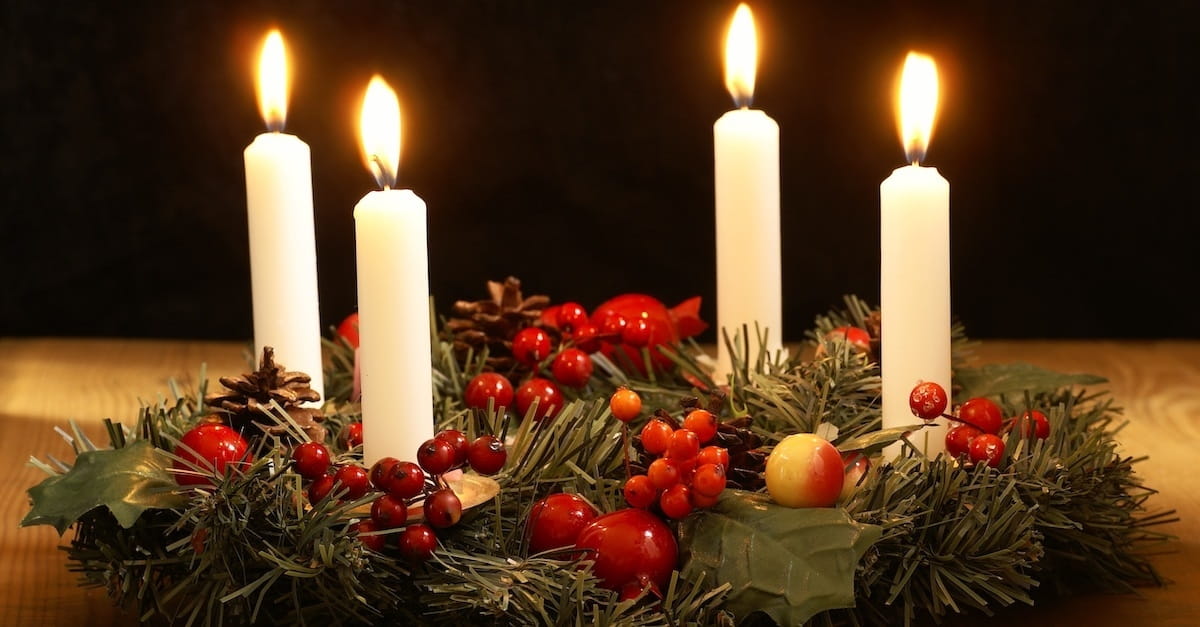 Advent Wreath Candles