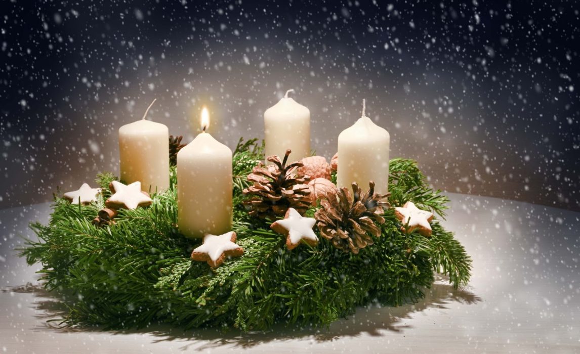 Advent Wreath Candles