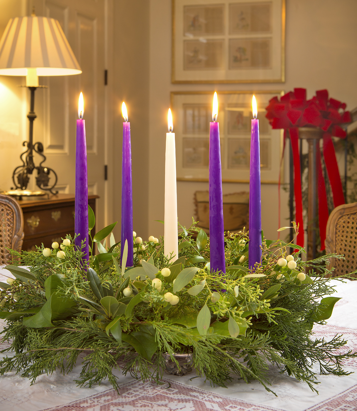 How to Make Advent Wreath