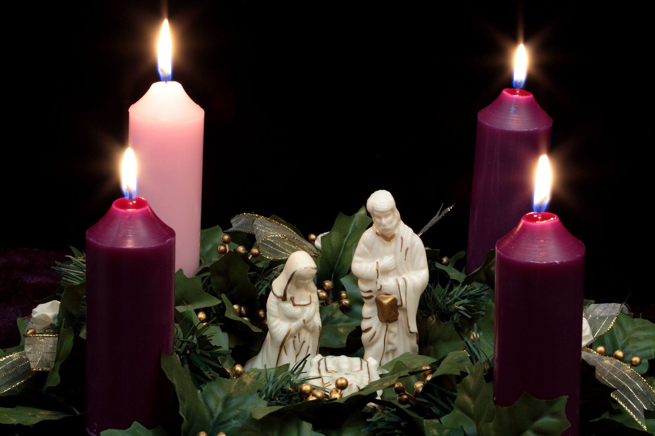 How to Make Advent Wreath