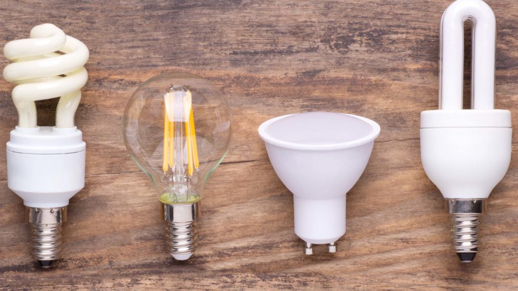 Different Types of Light Bulbs