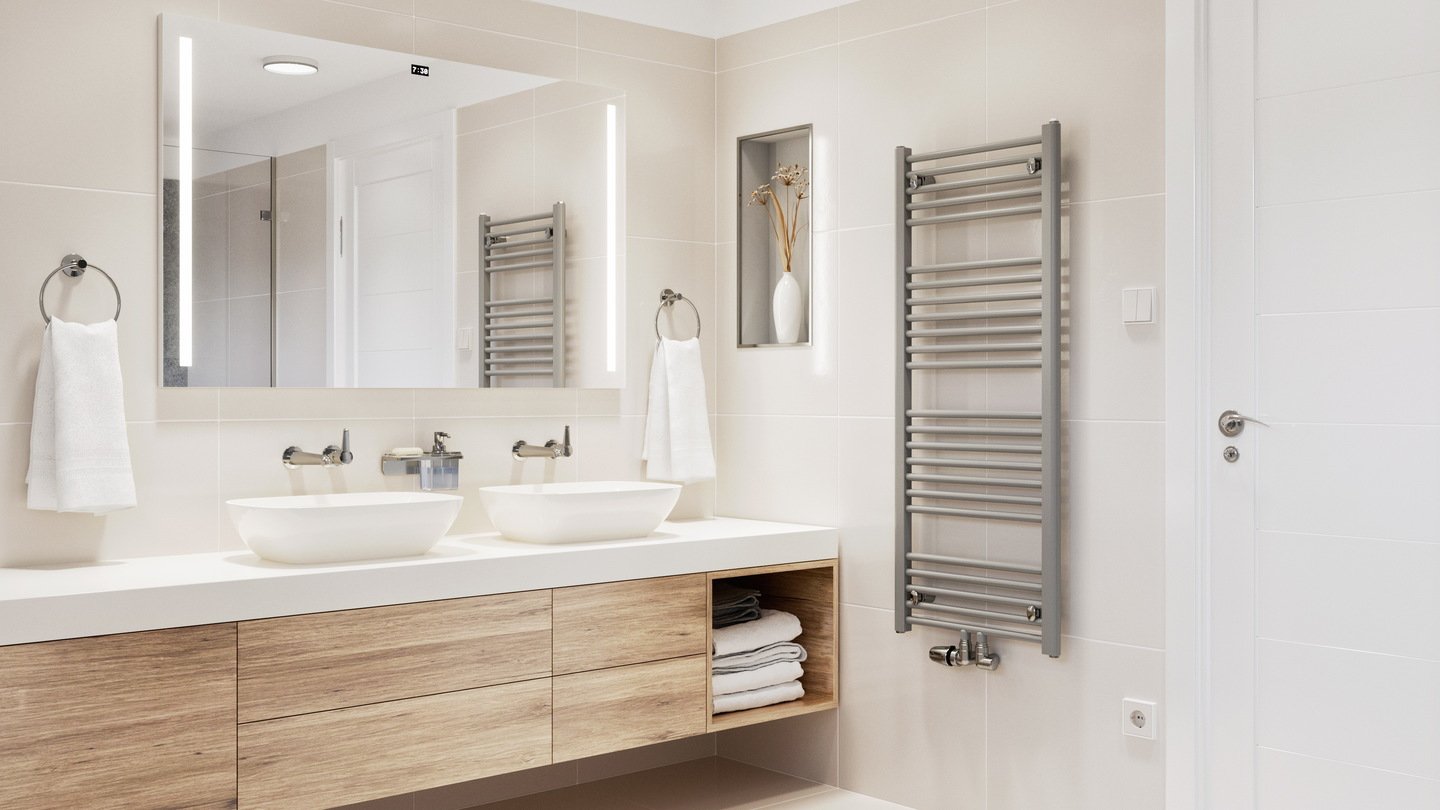 Replace Radiator with a Heated Towel Rail